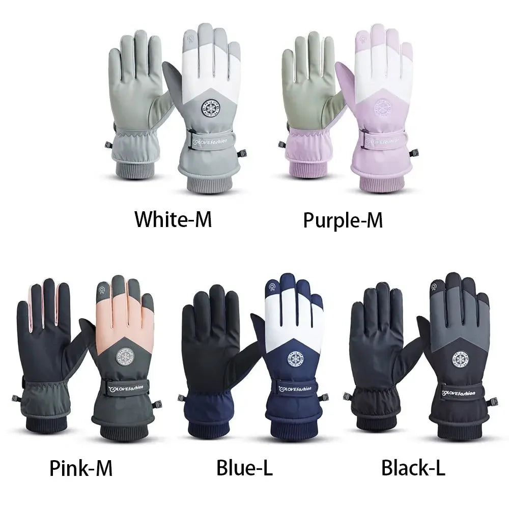 Waterproof Fleece-Lined Winter Sports Gloves