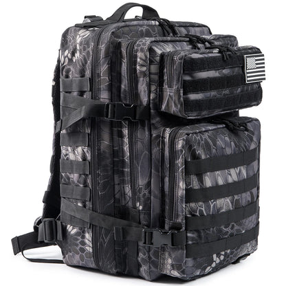 45L Tactical MOLLE Backpack for Hiking & Trekking