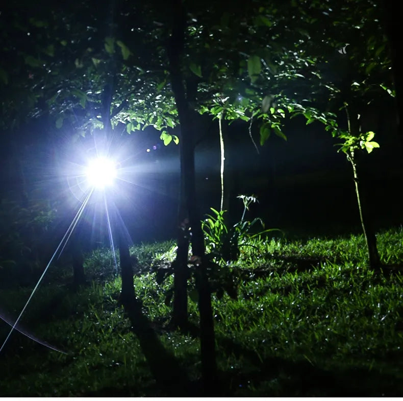 High-Power LED Headlamp (Rechargeable & Waterproof)