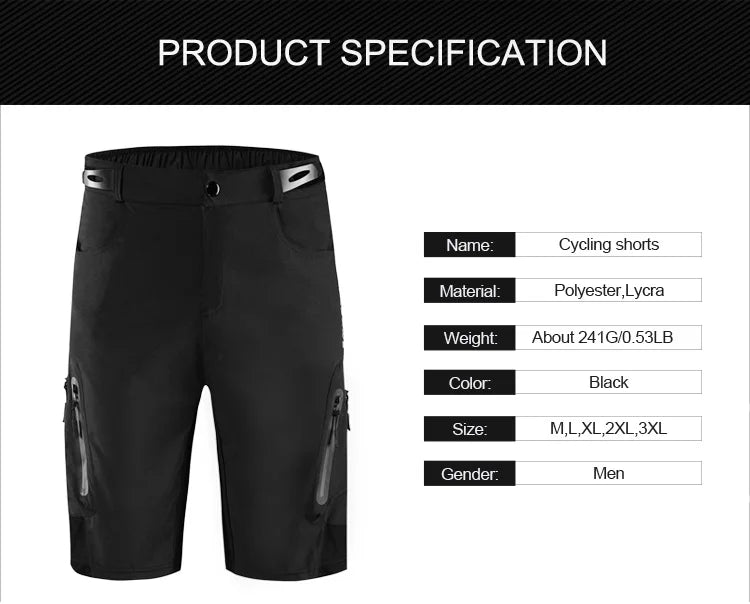 WOSAWE All-Terrain MTB & Outdoor Shorts