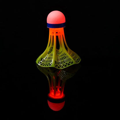 LED Luminous & Windproof Badminton Shuttlecocks