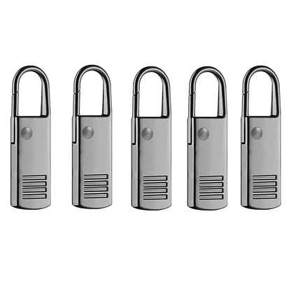 Instant Clip-On Metal Zipper Pulls