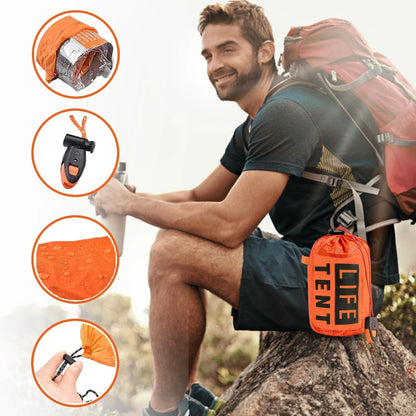 Emergency Survival Shelter Tent (2-Person Mylar Tent)