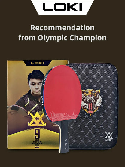 LOKI PRO Carbon Table Tennis Racket