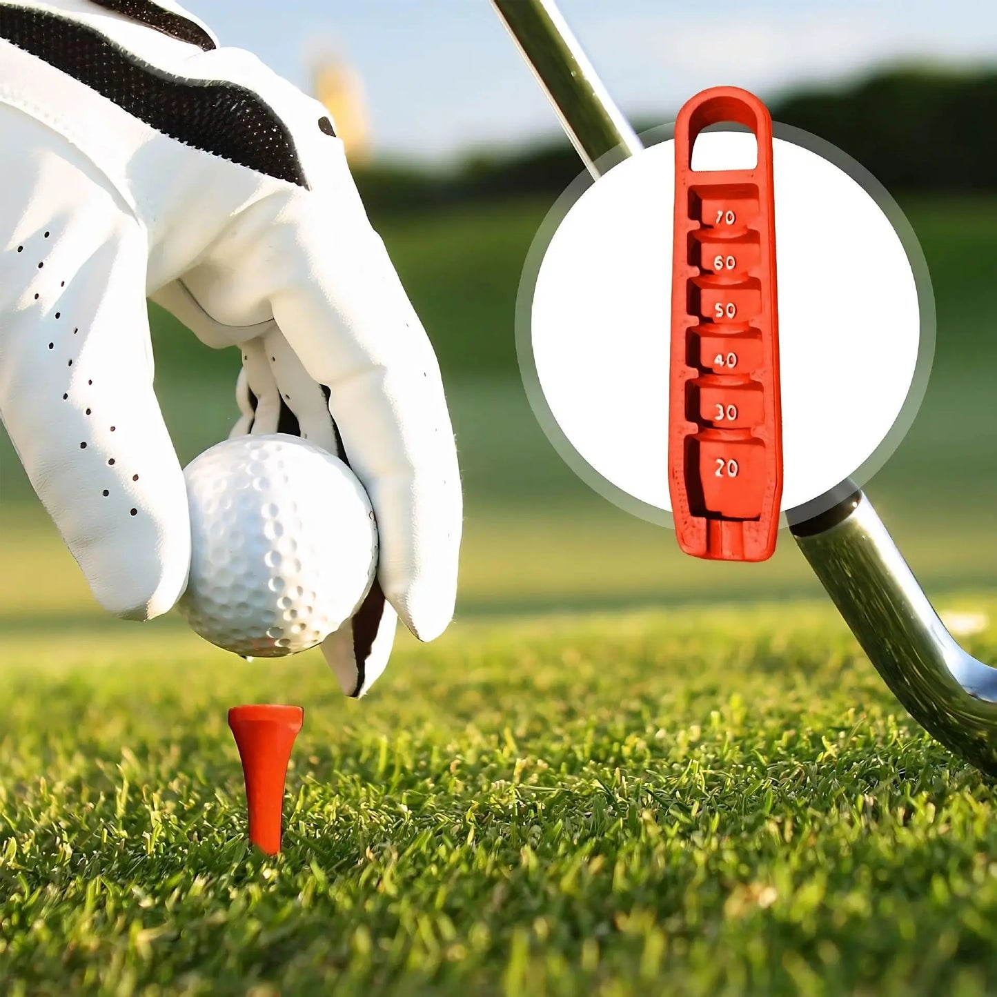 Precision Golf Tee Height Gauge