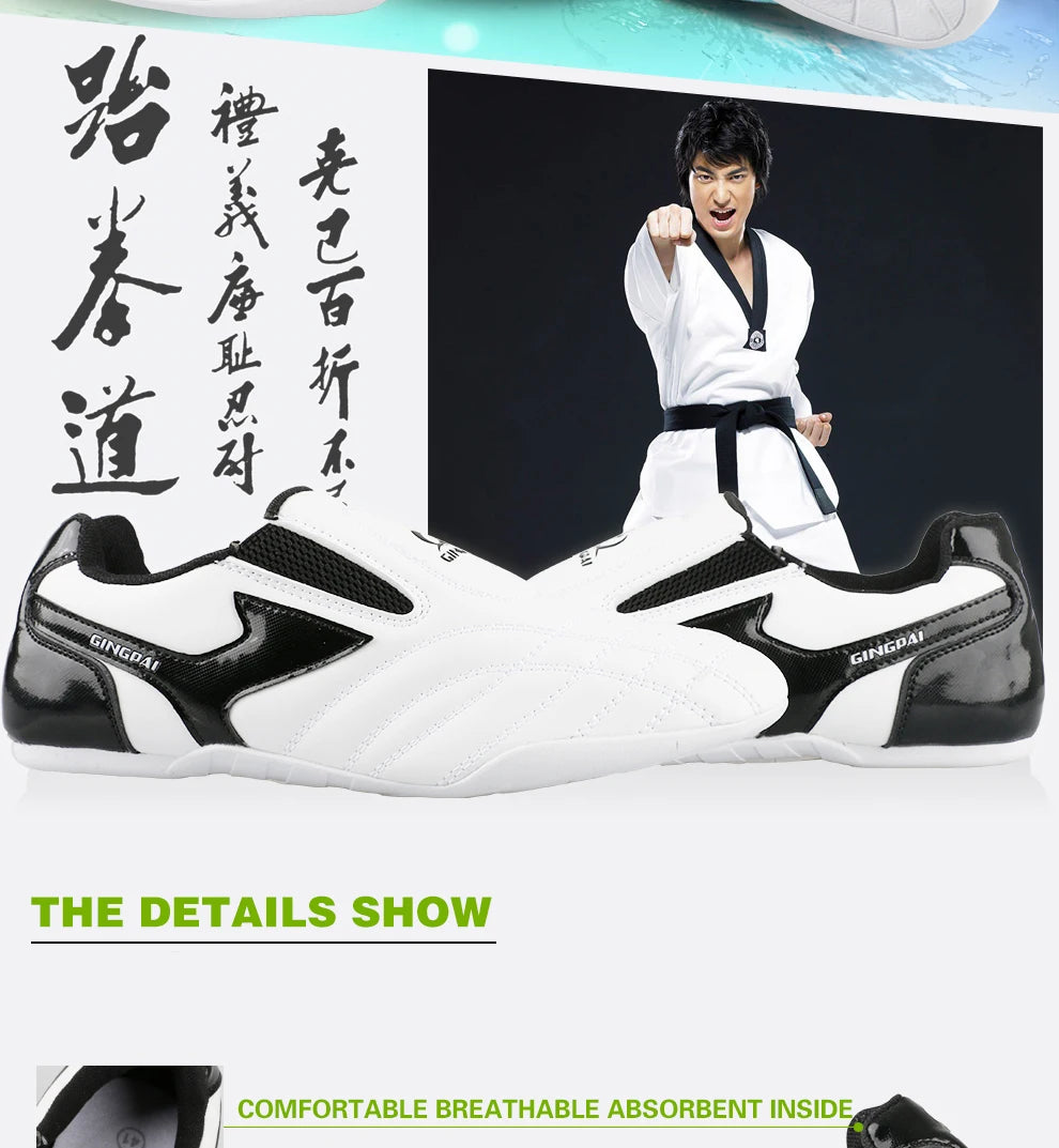 GINGPAI "Warwolf" Professional Martial Arts & Taekwondo Shoes