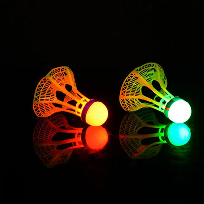 LED Luminous & Windproof Badminton Shuttlecocks