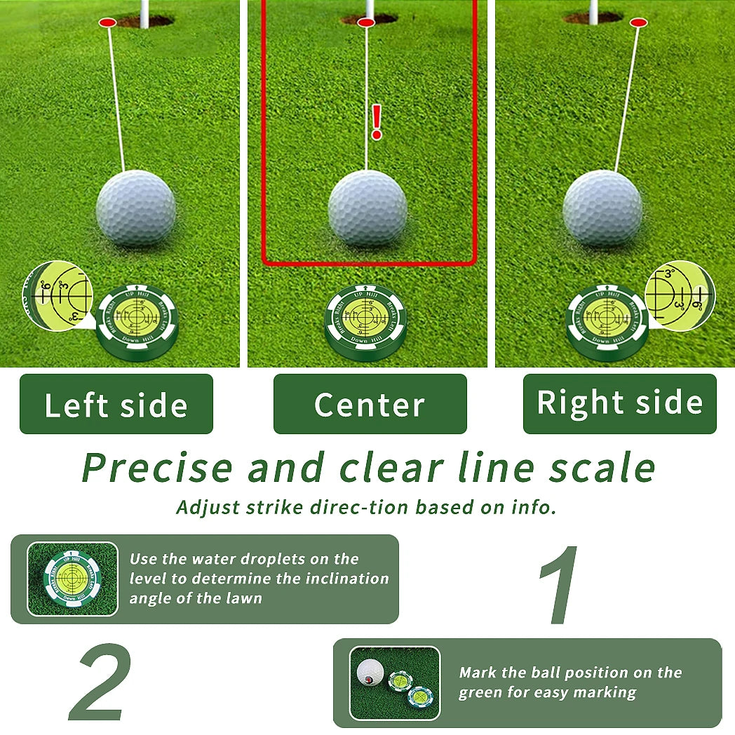 Caiton Magnetic Green-Reading Ball Marker