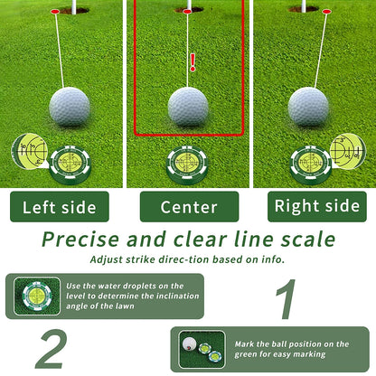 Caiton Magnetic Green-Reading Ball Marker