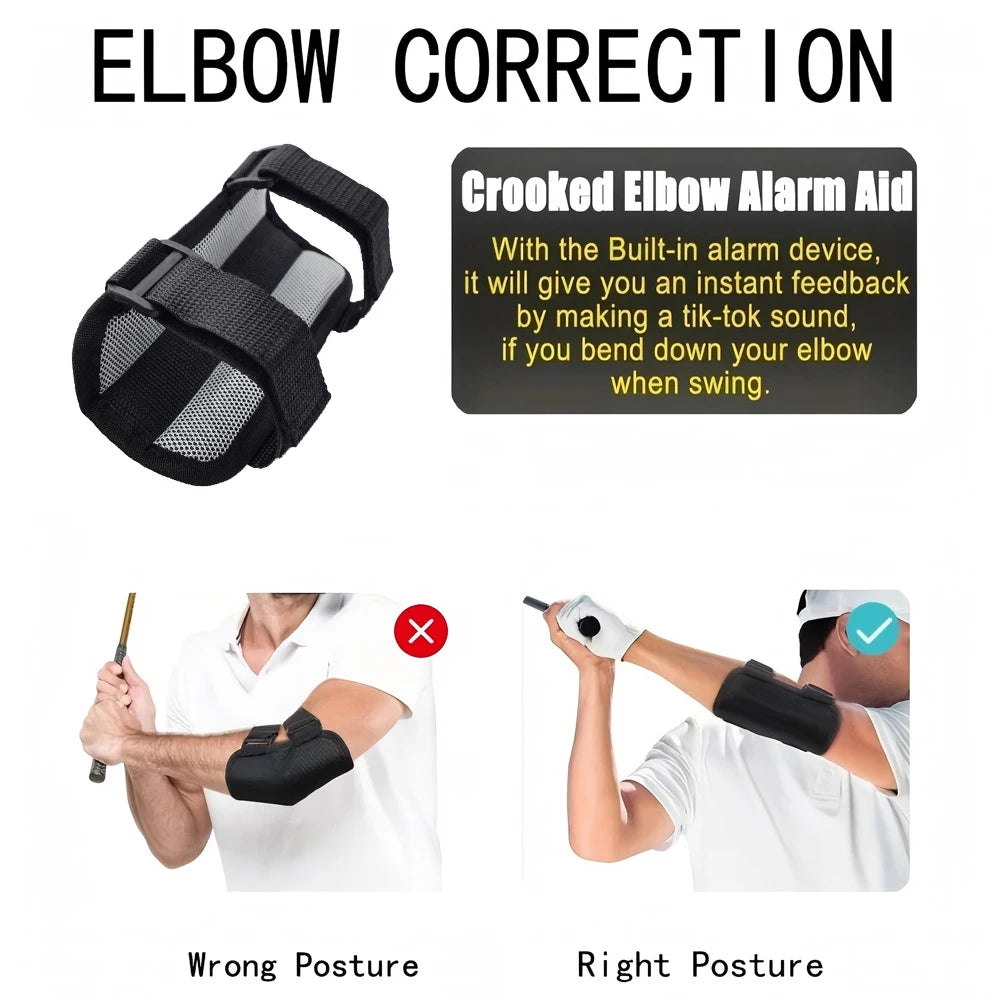 Smart-Alarm Golf Elbow Corrector