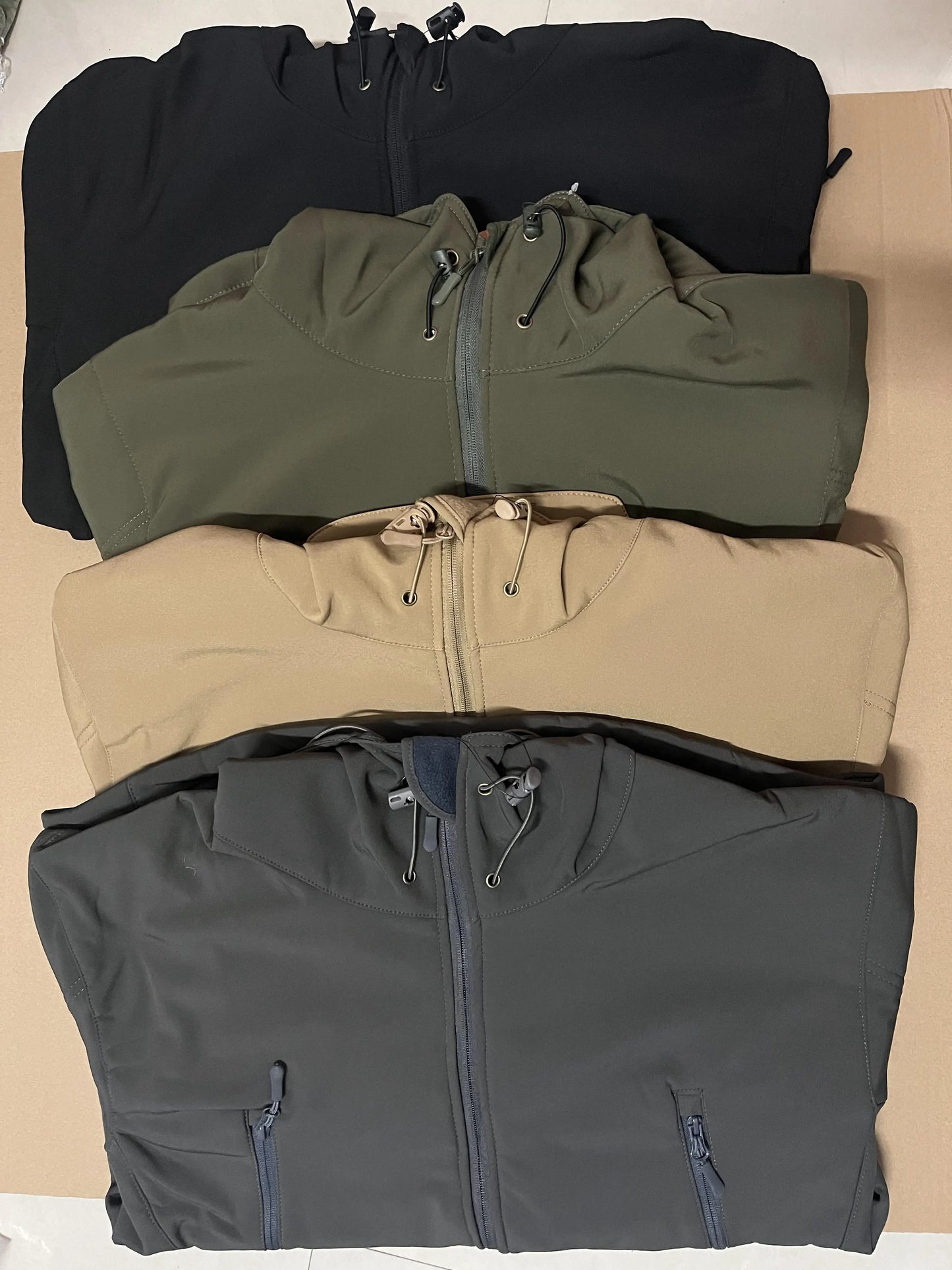 Waterproof Fleece-Lined Softshell Jacket & Pants Set