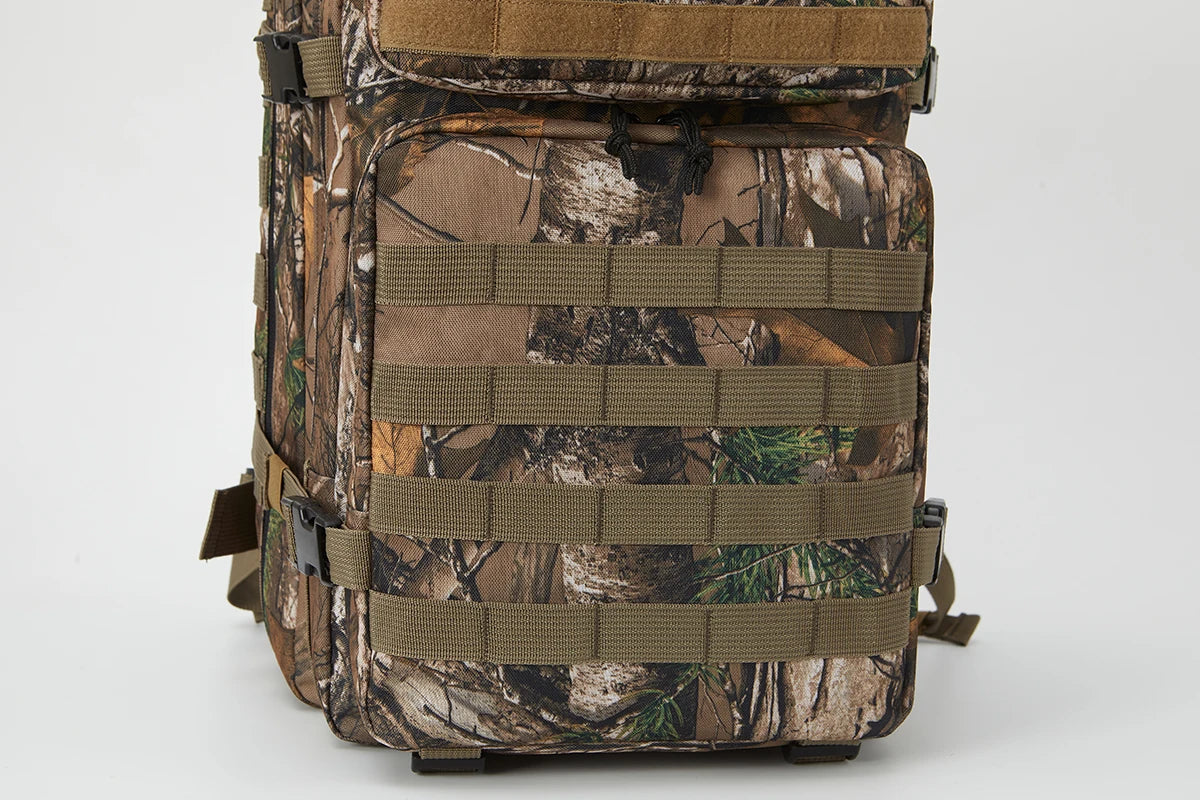 45L Tactical MOLLE Backpack for Hiking & Trekking