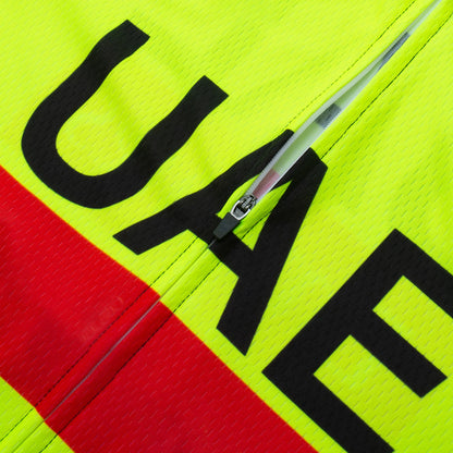 Pro-Team UAE Cycling Jersey & Bib Shorts Set (20D Gel Pad)