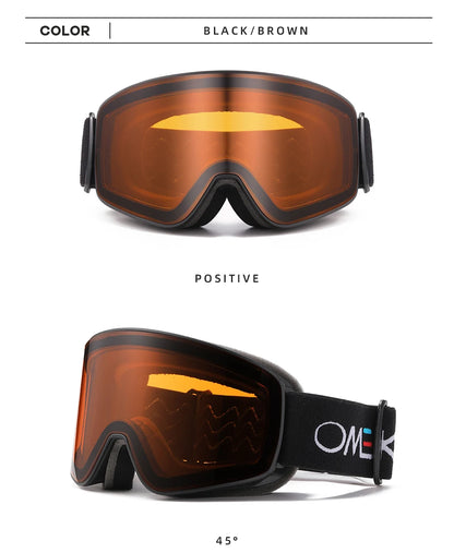 OMEKOL Classic Ski & Snowboard Goggles