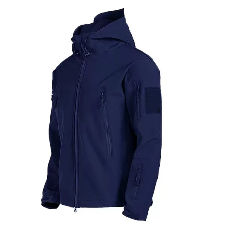 Waterproof Fleece-Lined Softshell Jacket & Pants Set
