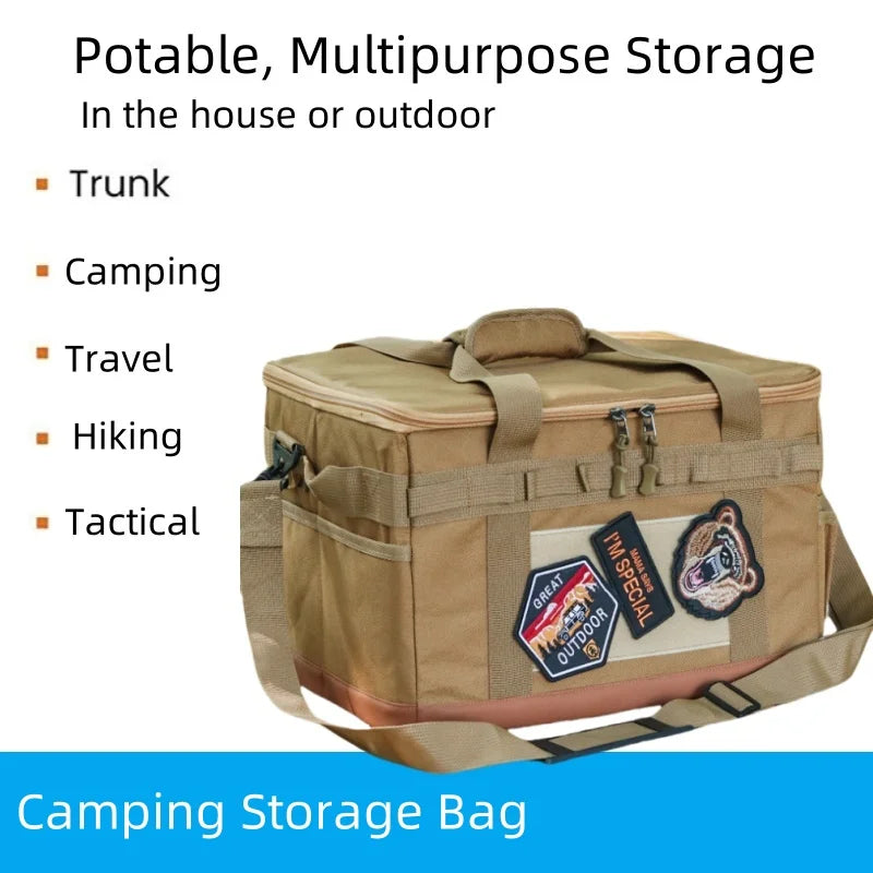 30L Tactical Camping & Outdoor Gear Storage Bag
