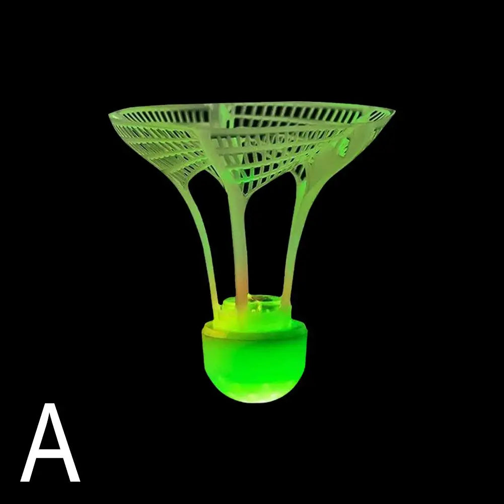 LED Luminous & Windproof Badminton Shuttlecocks