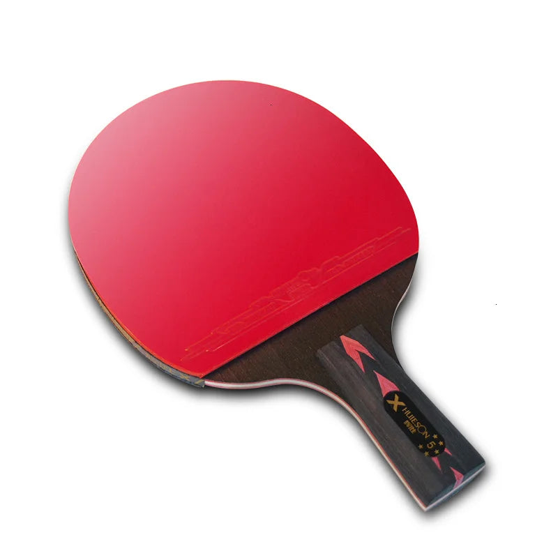 HUIESON 6-Star Carbon Table Tennis Racket Set (2-Pack)