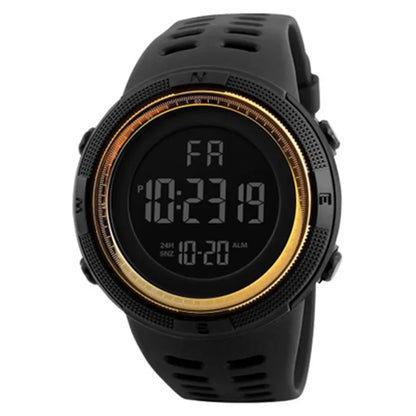 Rugged Digital Sports & Outdoor Watch