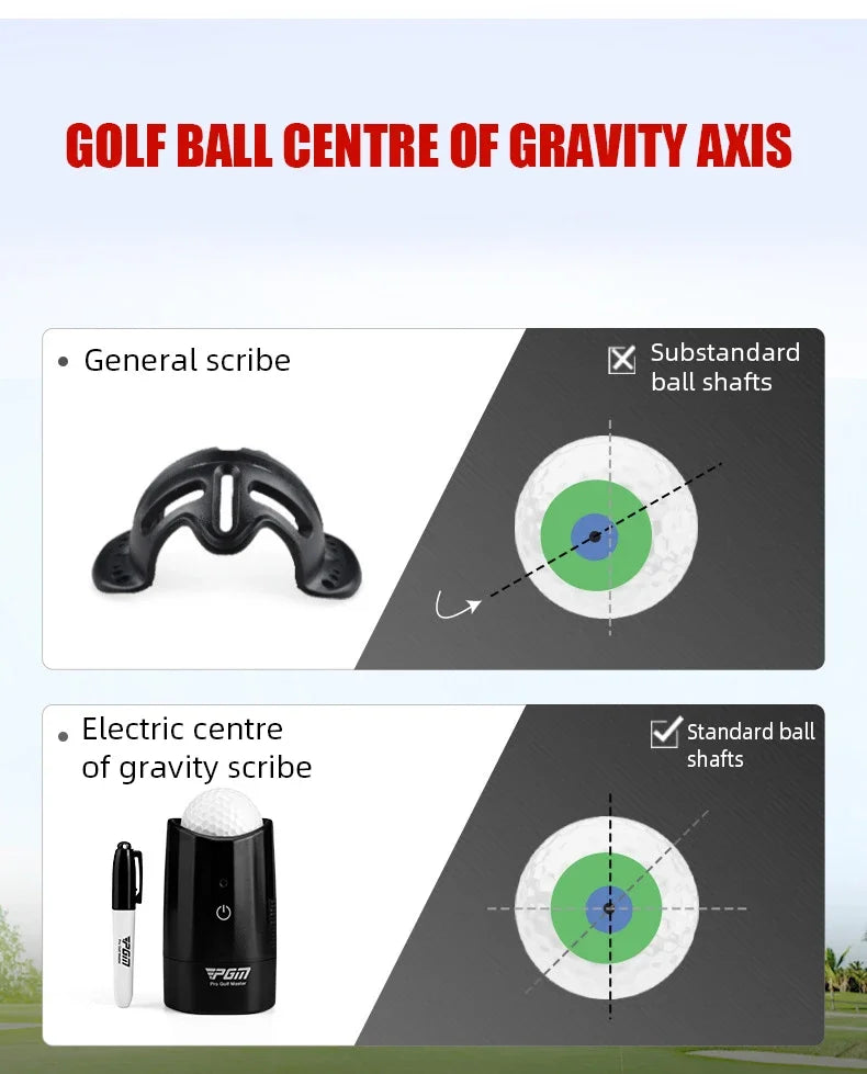 PGM Electric Center-of-Gravity Golf Ball Liner