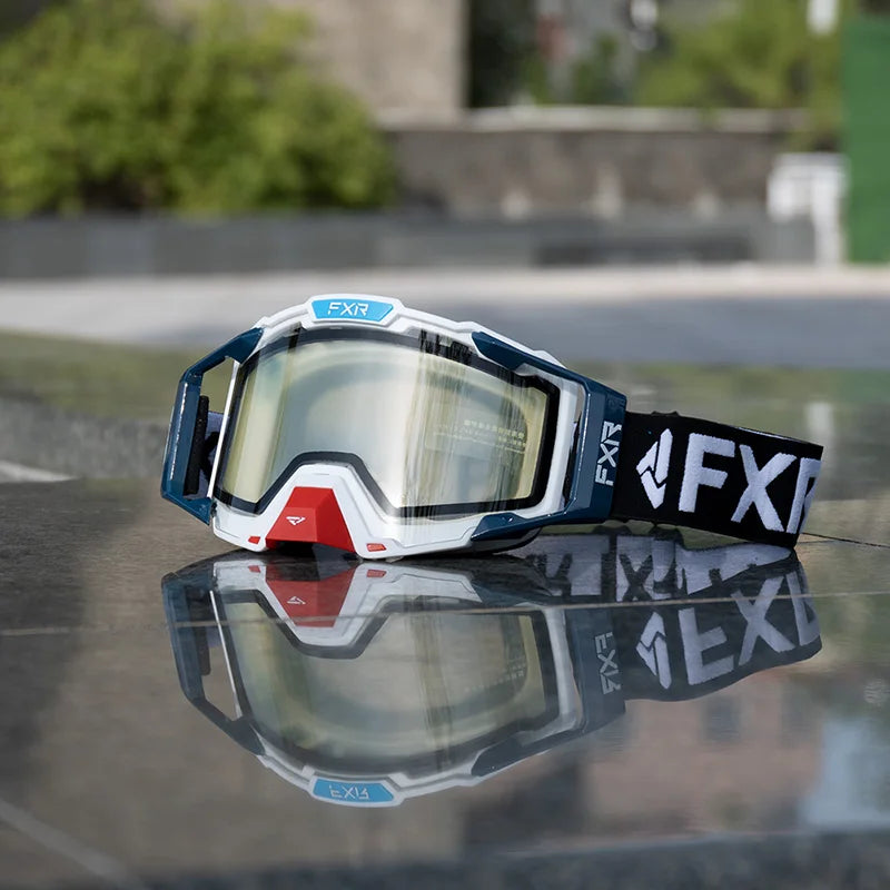 FXR Combat MX & Ski Goggles (Anti-Fog Double Lens)