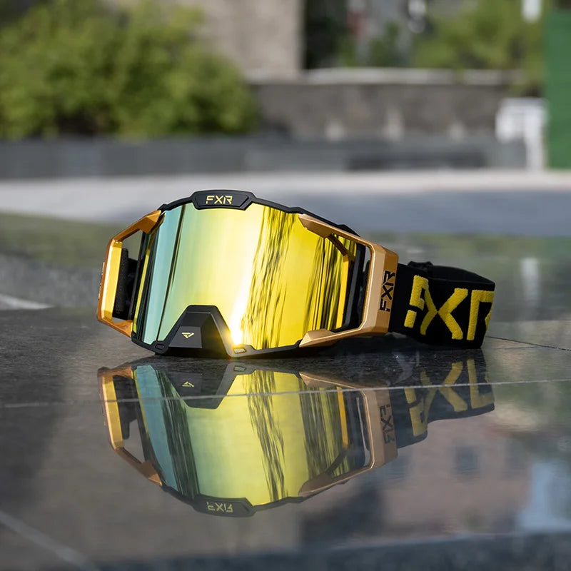 FXR Combat MX & Ski Goggles (Anti-Fog Double Lens)