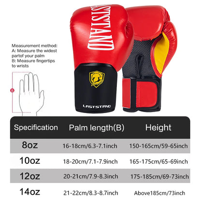 LASTSTAND Pro Training Boxing Gloves (8-14oz)