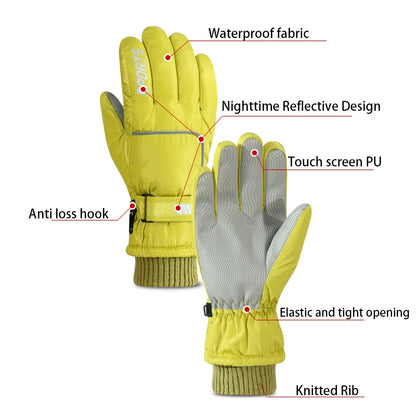 Waterproof Thermal Ski & Snowboard Gloves