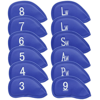 Premium PU Leather Iron Headcover Set