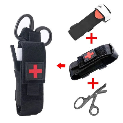 Tactical Tourniquet & Trauma Shear First Aid Kit