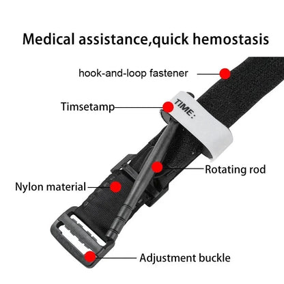 Tactical Tourniquet & Trauma Shear First Aid Kit