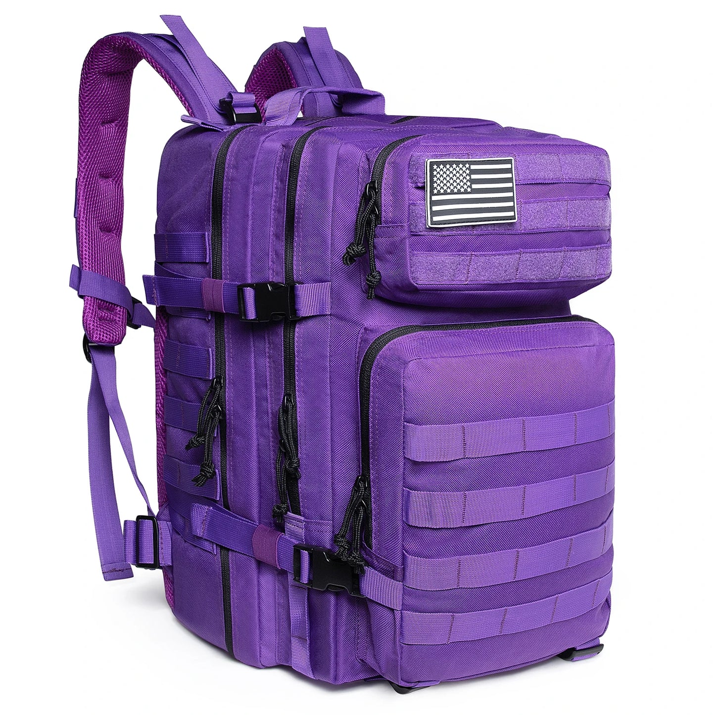 45L Tactical MOLLE Backpack for Hiking & Trekking