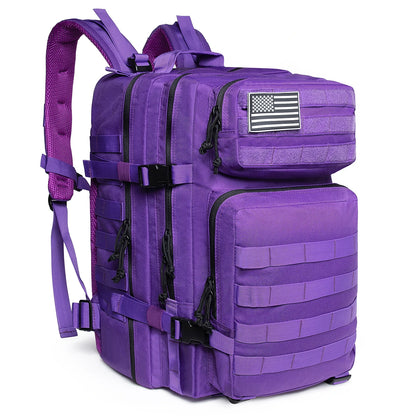 45L Tactical MOLLE Backpack for Hiking & Trekking