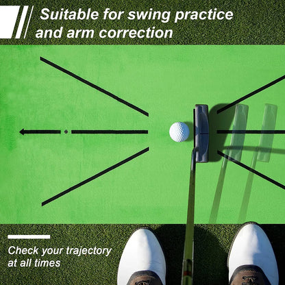 Instant Feedback Golf Swing Training Mat