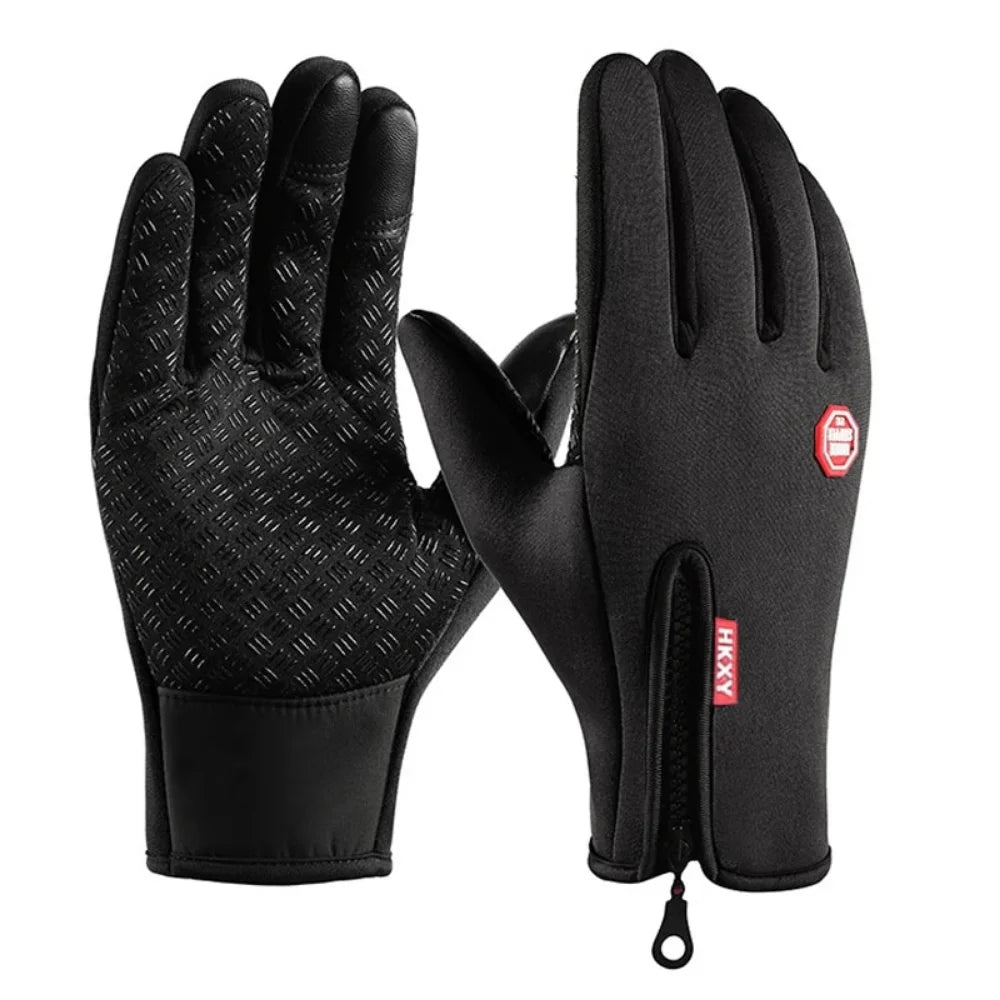 Waterproof Touchscreen Thermal Gloves for Outdoor Sports