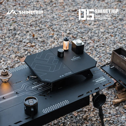 ShineTrip Ultra-light 2-in-1 Convertible Camping Table