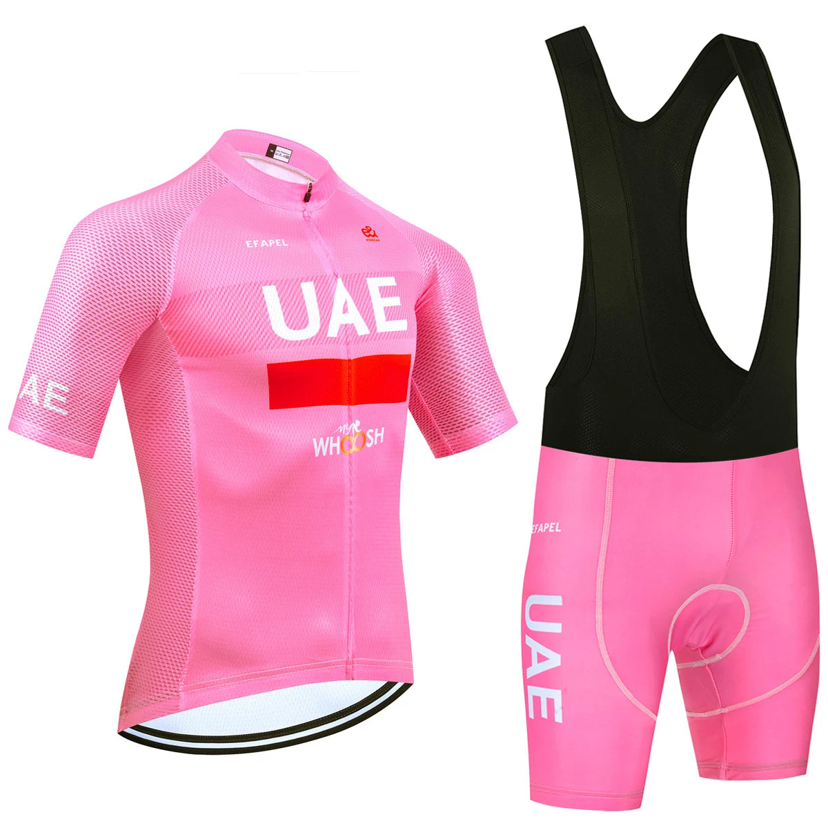 Pro-Team UAE Cycling Jersey & Bib Shorts Set (20D Gel Pad)
