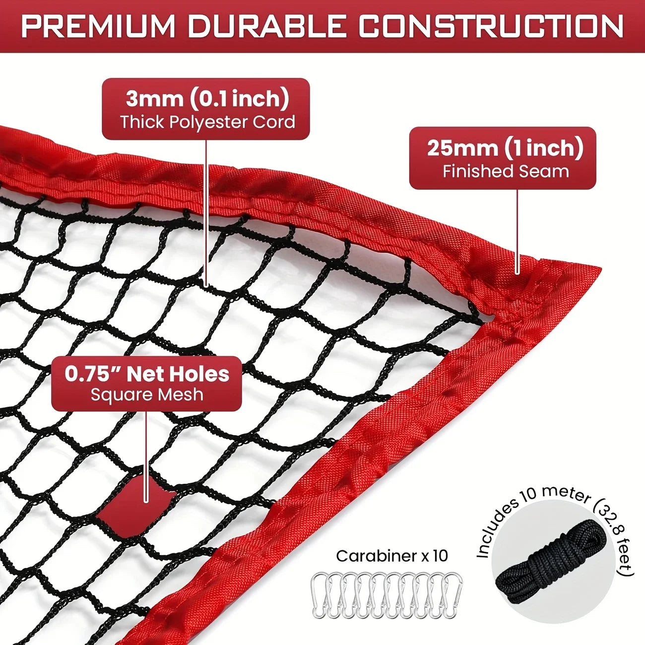 Heavy-Duty Golf & Sports Practice Net