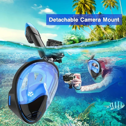 180° Panoramic Full-Face Snorkel Mask