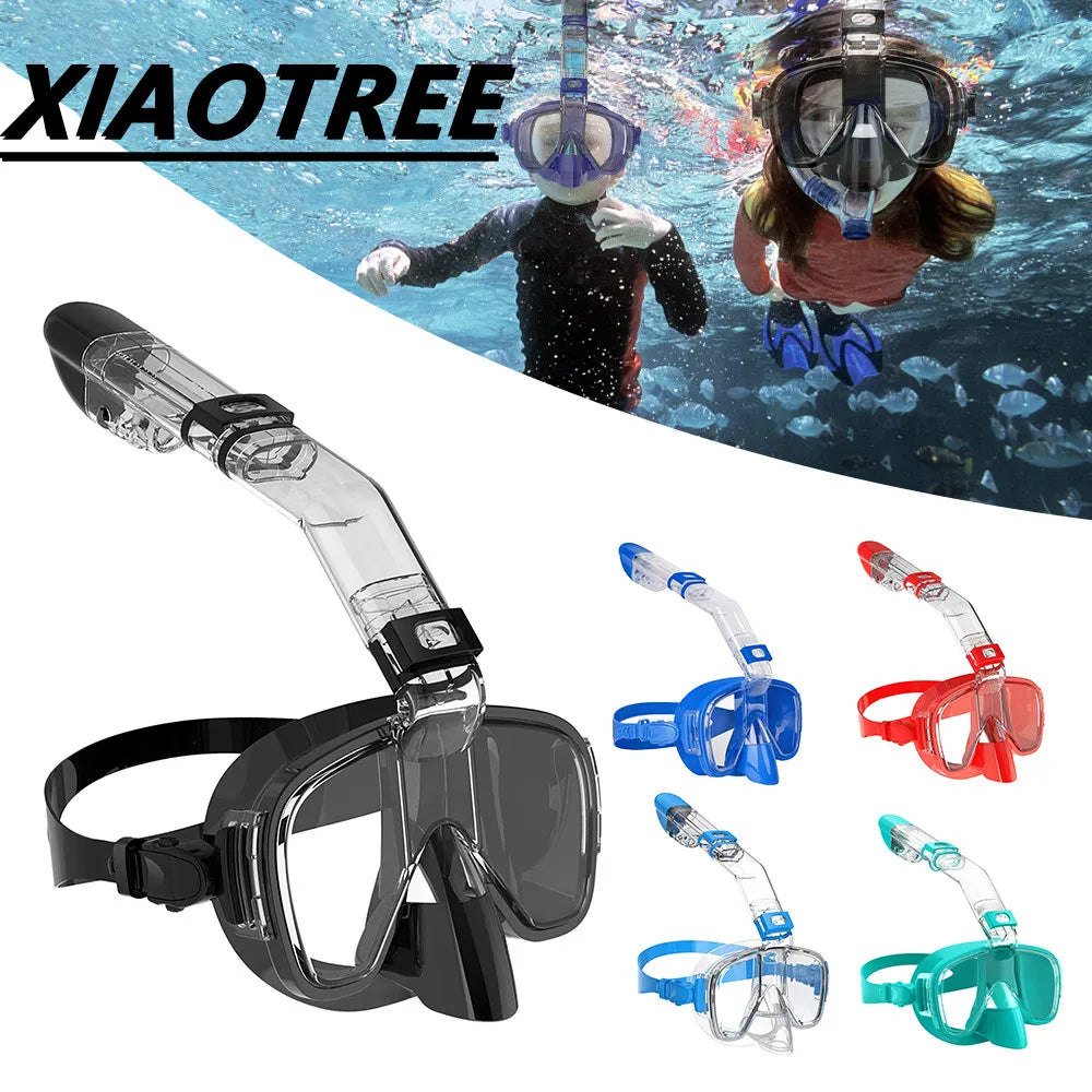 3-in-1 Convertible Snorkel & Dive Mask