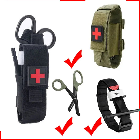 Tactical Tourniquet & Trauma Shear First Aid Kit