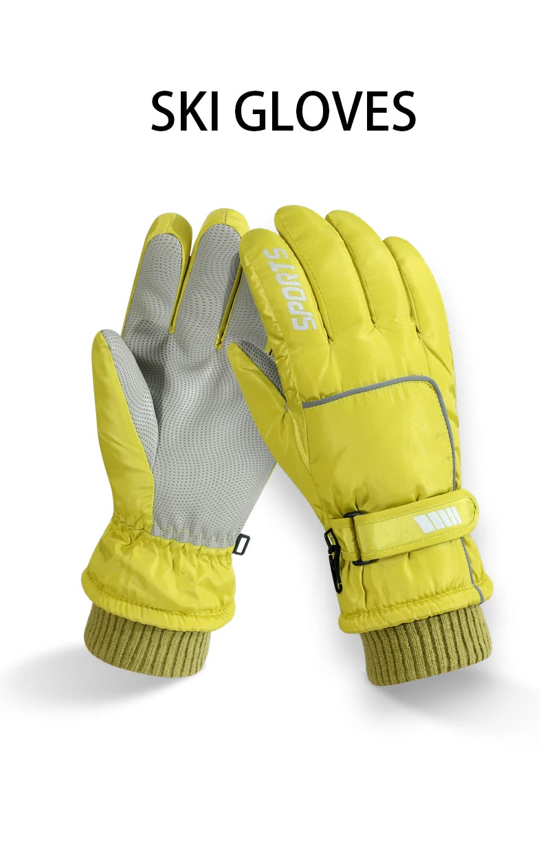 Waterproof Thermal Ski & Snowboard Gloves