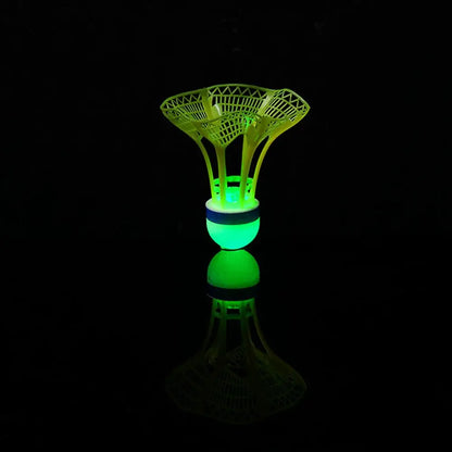 LED Luminous & Windproof Badminton Shuttlecocks
