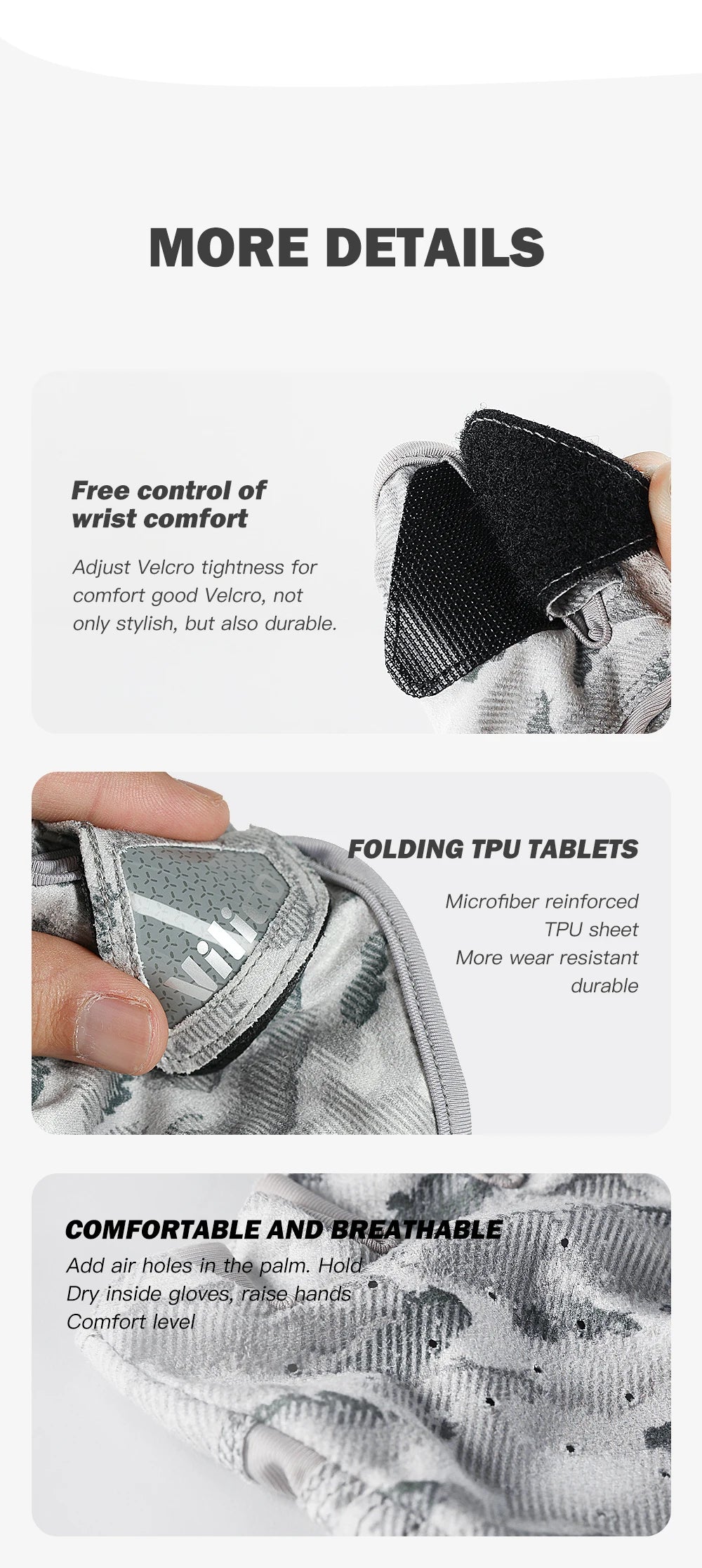 Three-Finger Breathable Fishing Gloves with UV Protection