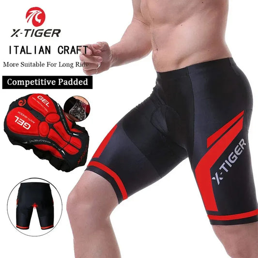 X-TIGER Pro Competition Padded Cycling Shorts