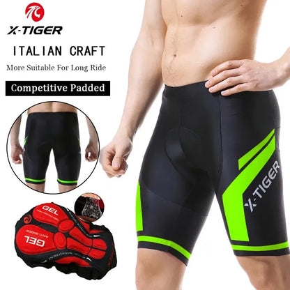 X-TIGER Pro Competition Padded Cycling Shorts