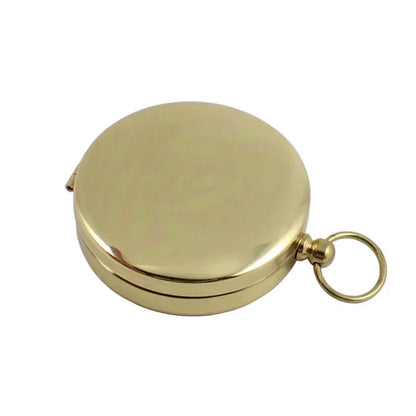 Classic Brass Pocket Compass with Luminous Display