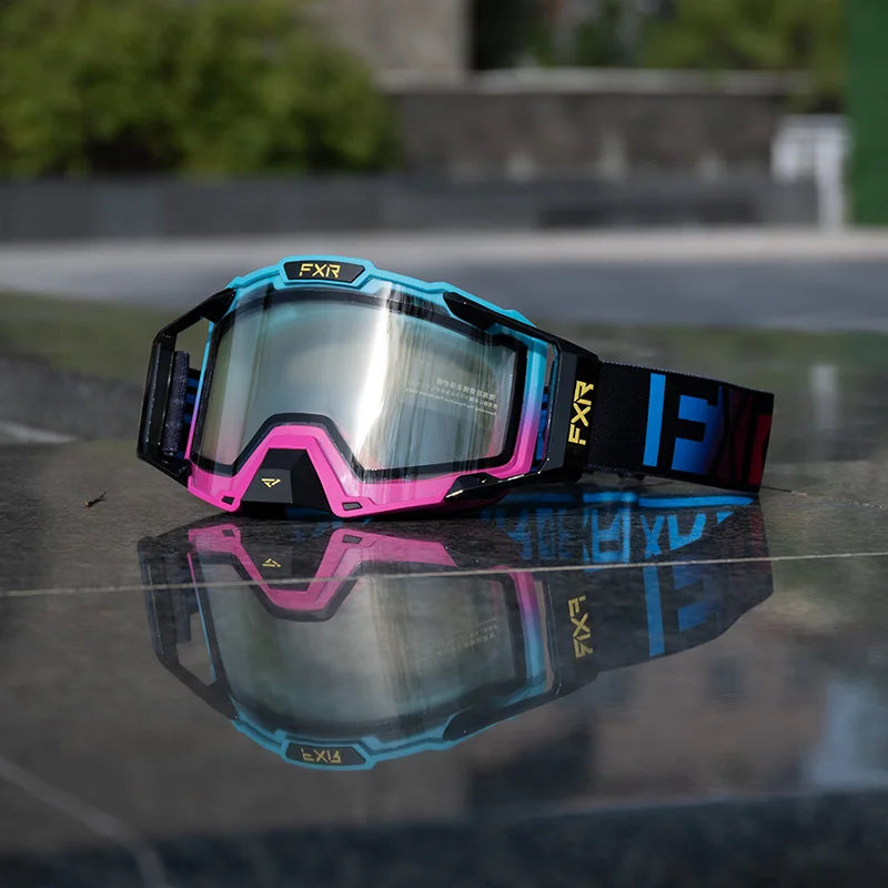 FXR Combat MX & Ski Goggles (Anti-Fog Double Lens)