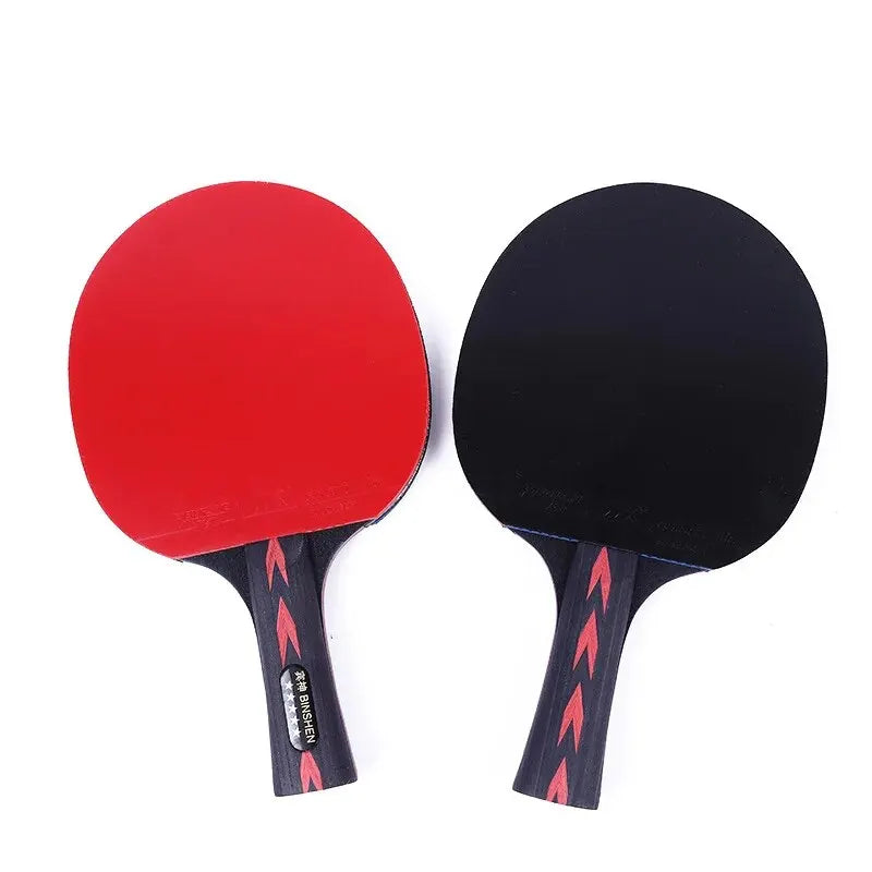 HUIESON 6-Star Carbon Table Tennis Racket Set (2-Pack)