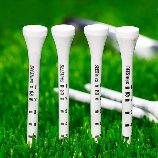 Professional Marked Wooden Golf Tees (50-Pack)